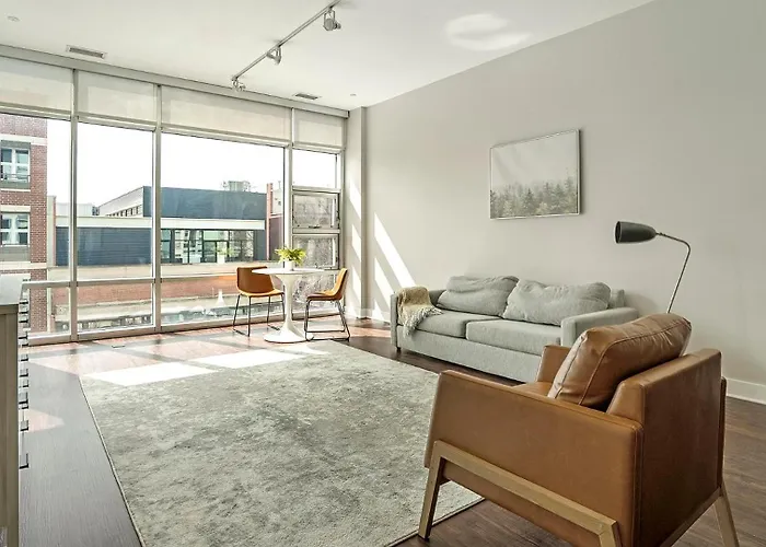 Landing Modern 2Bd Gym Rooftop Lounge Апартаменты *