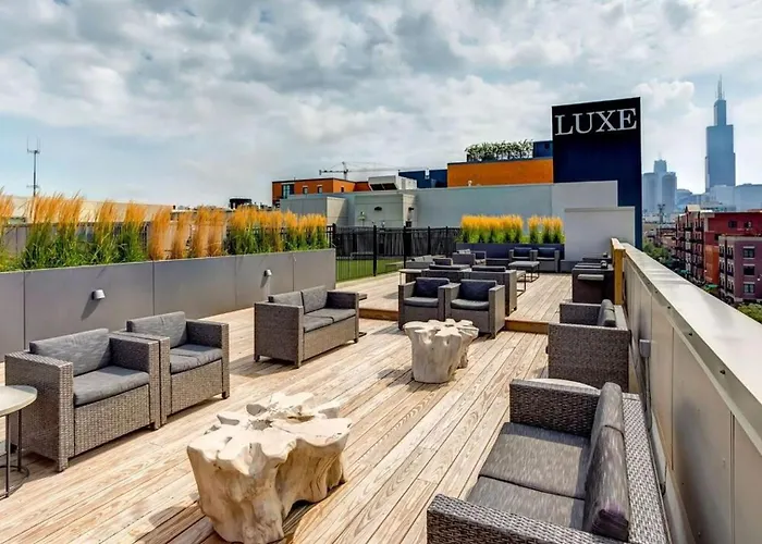 Landing Modern 2Bd Gym Rooftop Lounge * Chicago