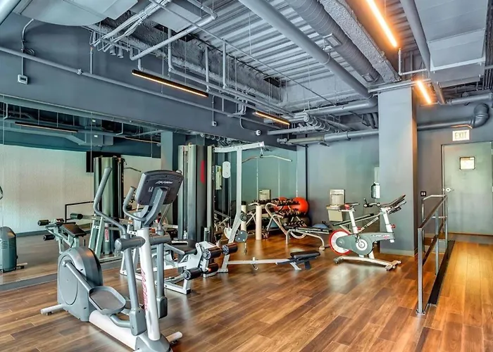 Landing Modern 2Bd Gym Rooftop Lounge Апартаменты Чикаго